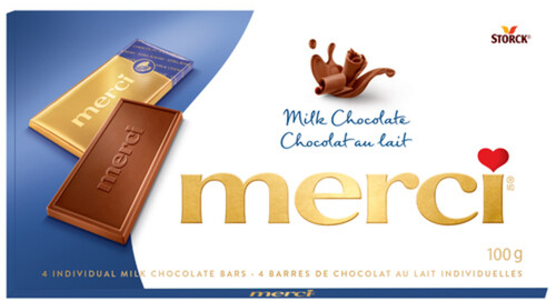 Merci Milk Chocolate 100G